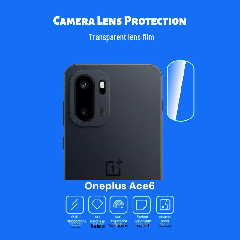 OnePlus Ace 6 Silk Screen Lens Film: Ultra-Thin Tempered Glass for 6T and 15R