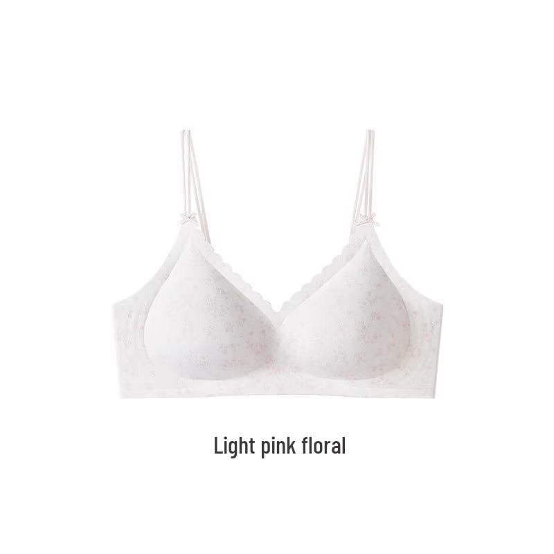 Seamless Lift-Up Bra for Small Busts with Thin Straps - Anti-Sagging & Perfect for Summer
