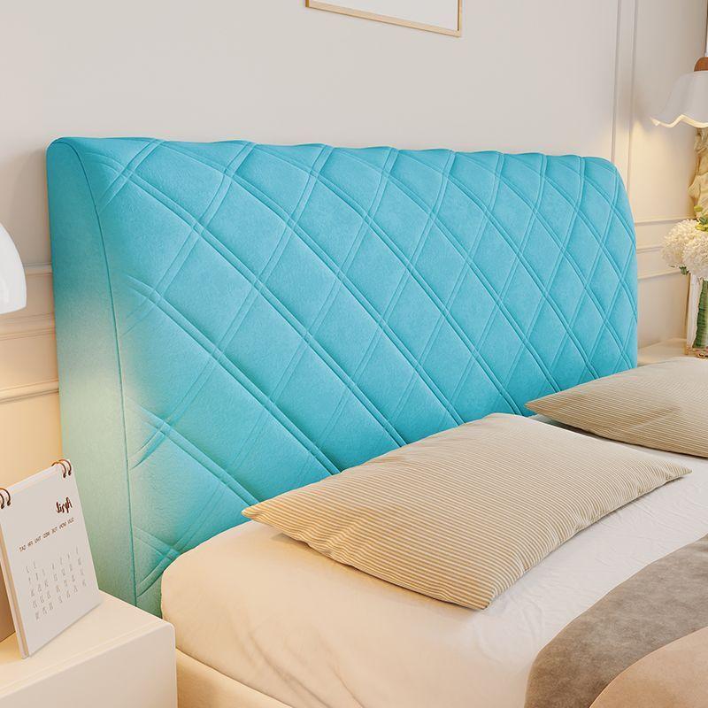 Husă Căpătâi Mărime Completă - Husă de Pat Groasă Matlasată, Rezistentă la Uzură și la Rupere, Material Pluș Moale, Lavabilă la Mașină - Tipuri de Pat Standard