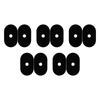 2/5pairs Bicycles Valve Rim Sticker Bike Tire Valve Sticker Rim Protection Pad Cycling Protective Adhesive Sticker