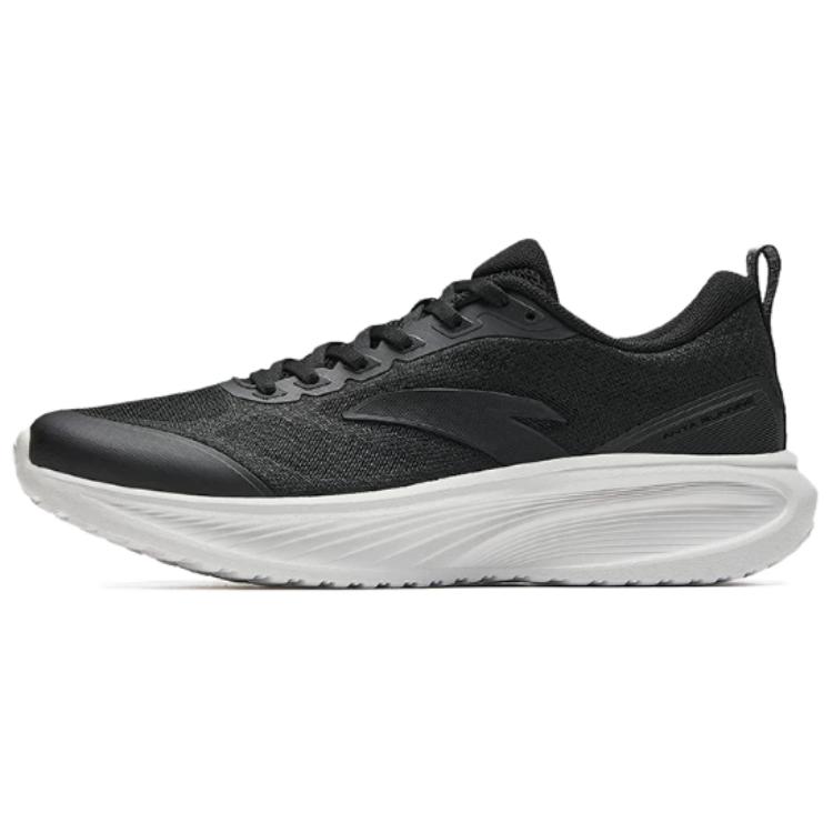 

Anta Light Cloud Comfortable Fashion Shock Absorbing Breathable Lightweight Low Top Casual Running Shoes Men sneaker Basic-Black 112625523-6 41