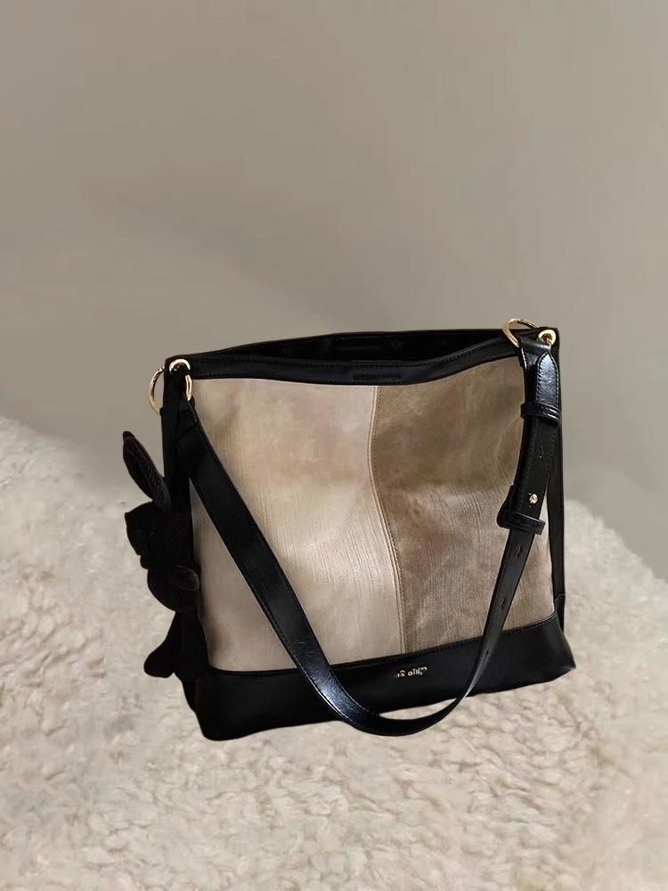 Ink Gallery Tote Bag Large Capacity Bag Women S Texture Fashion Versatile Commuter Niche Shoulder Bag
