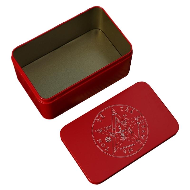 Gaming Card Box Playing Card Container Tarot Card Storage Case Packing Poker Box