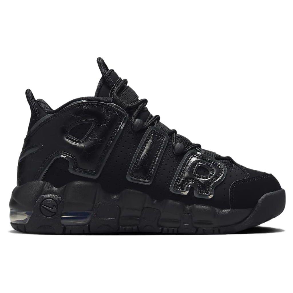 Nike Air More Uptempo GS Black Anthracite Kids Sneakers FV2264-001