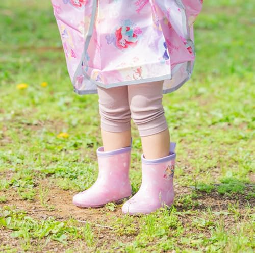 Skater Children's Rain Boots, Disney Princess Design with Reflective Tape, 15cm, RIBT15-A