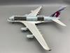 New 1:160 Scale Model Qatar A380 Airways Resin Openable Cabin Door Airplane With Light Landing Gear Collection Display Fans