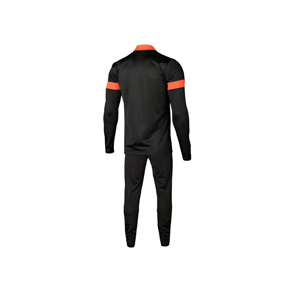 Puma Retro Sports Color Block Stand Collar Pullover Long Sleeve Top And Drawstring Mid Waist Cuffed Pants Casual Sports Set Men sets 656471-15