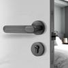 Modern Zinc Alloy Interior Door Locks with Magnetic Suction and Silent Operation, Furniture, Bedroom and Hotel Door Locks