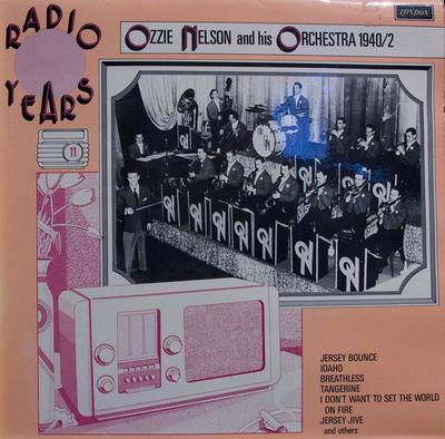 LP Record OZZIE NELSON & HIS ORCHESTRA - Ozzie Nelson And His Orchestra 1940 HMP5041 London Records 1977 UK Jazz Used