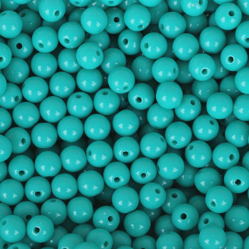 Spring Color Acrylic Beads for Children's DIY Projects