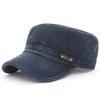 Unisex Fs Label Washed Flat Baseball Caps Spring Autumn Adjustable Casual Baseball Caps Outdoor Sunscreen Hat Sports Cap