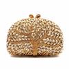 Damen Baum Kristall Clutch Tasche Steine Abendtaschen Braut Strass Geldbörsen und Handtaschen Hochzeitsfeier Clutch Taschen Damen Clutch