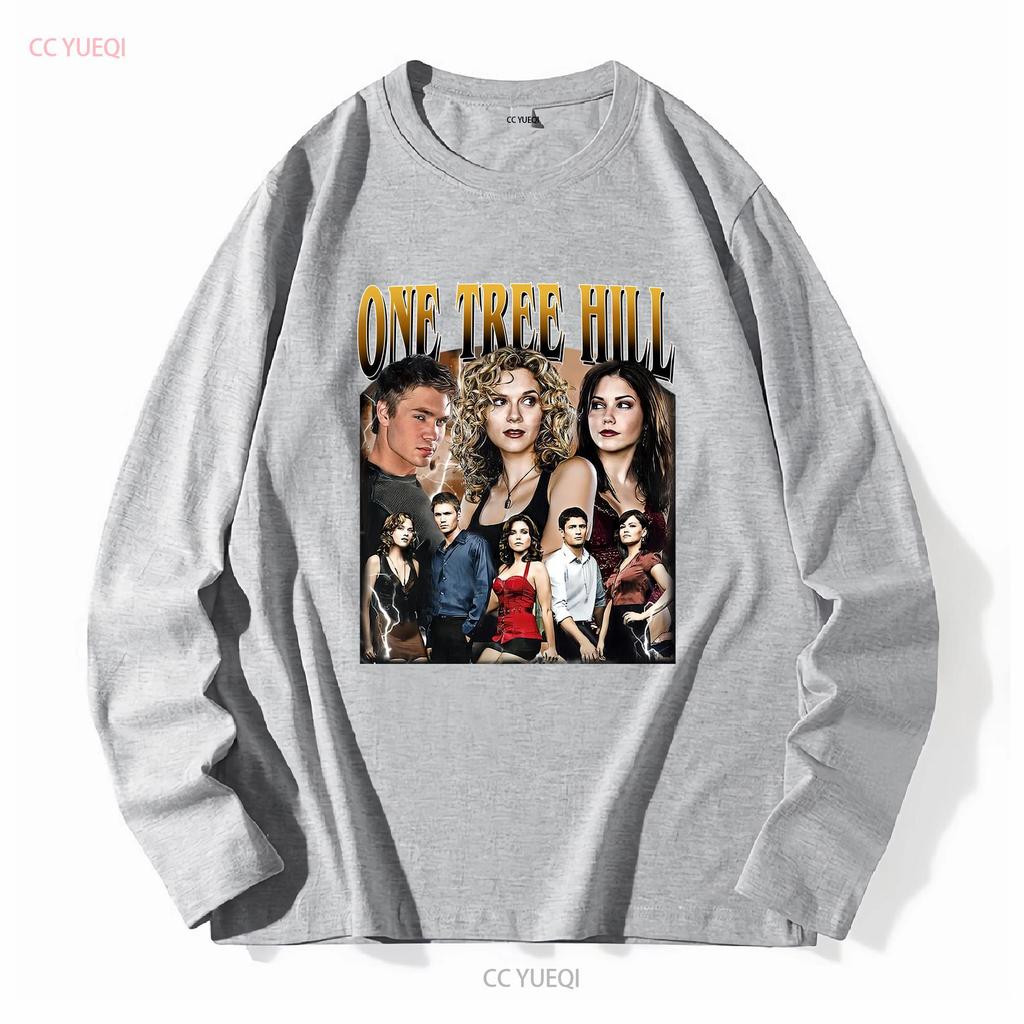 Limitiertes One Tree Hill Vintage T-Shirt für Damen und Herren, lang- oder kurzärmelig, Vintage-Waschung, atmungsaktiv, bequem, vielseitig