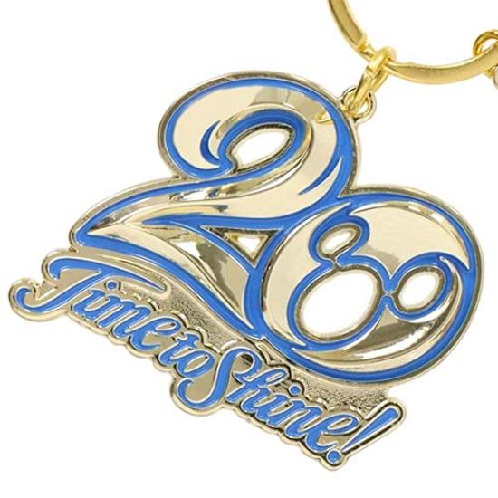 Logo Design Keychain DisneySea 20th Anniversary Time To Disney Merchandise Souvenir [Tokyo Exclusive] Shine!