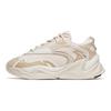 Anta Fabric Synthetic Leather Non-Slip Wear-Resistant Breathable Low-Top Dad Shoes Women sneakers Mud-Gray 122148833R-1