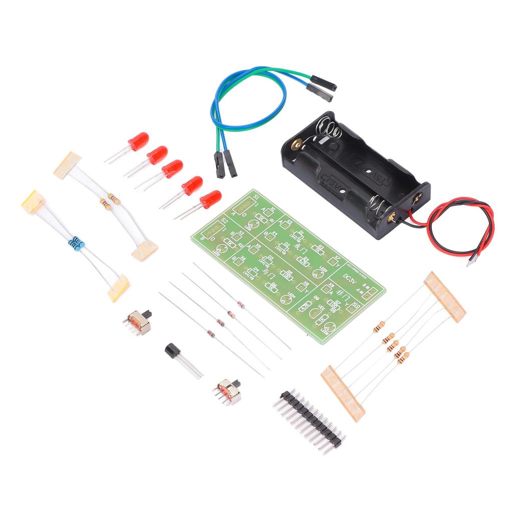 Diskrete Bauelemente Gatter-Schaltungskit Analoge Schaltung Verschleißfestes ABS DIY Elektronik-Kit für Experimentelles Training