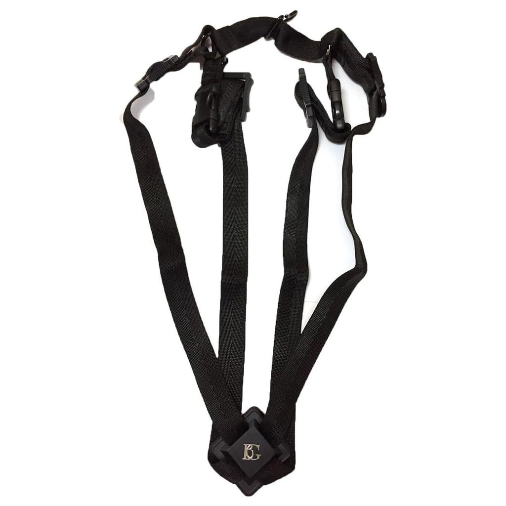 BG HARNESS Sangle pour Saxophones avec Metal S40M Alto/Ténor/Baryton (Pour des hommes) Crochets,