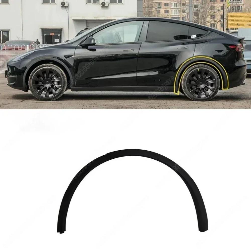 Für Tesla Model Y 2020 2021 2022 2023 2024 Vordere und Hintere Radlauf Kratzschutz Kotflügel Dekorative Schutzabdeckung Zubehör