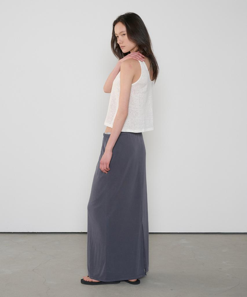 Jeonggamseutyudio Soft Banding Skirt_2 Color