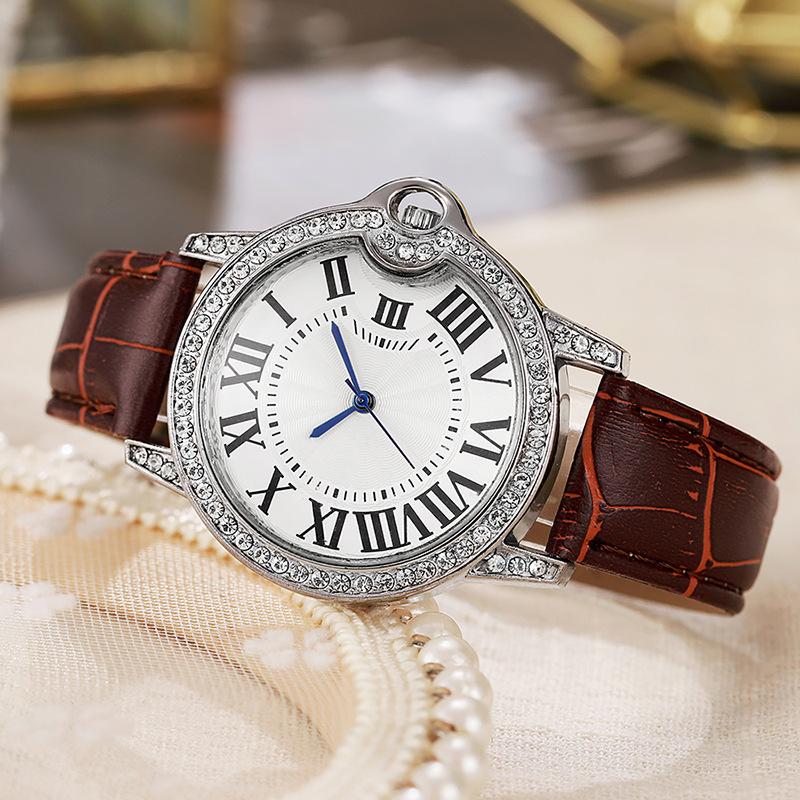 Top Luxus Damen Uhren Uhren Modestile Damen Quarz Armbanduhren Marke Weibliche Geschenke Uhr
