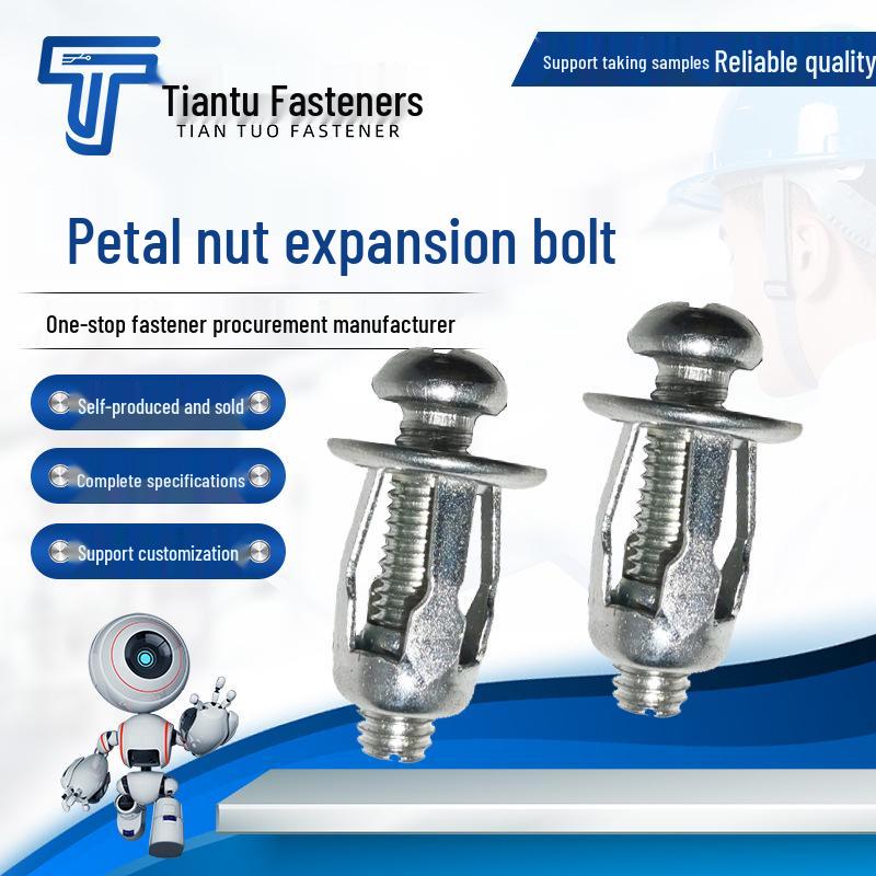 Petal Nut Lantern-Type Rivet Nut for Fixing Metal & Plastic Plates