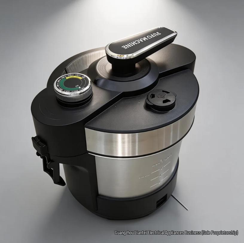 Fully Automatic Fufu Swallow Maker & Multi-functional Meat Grinder with UK Plug