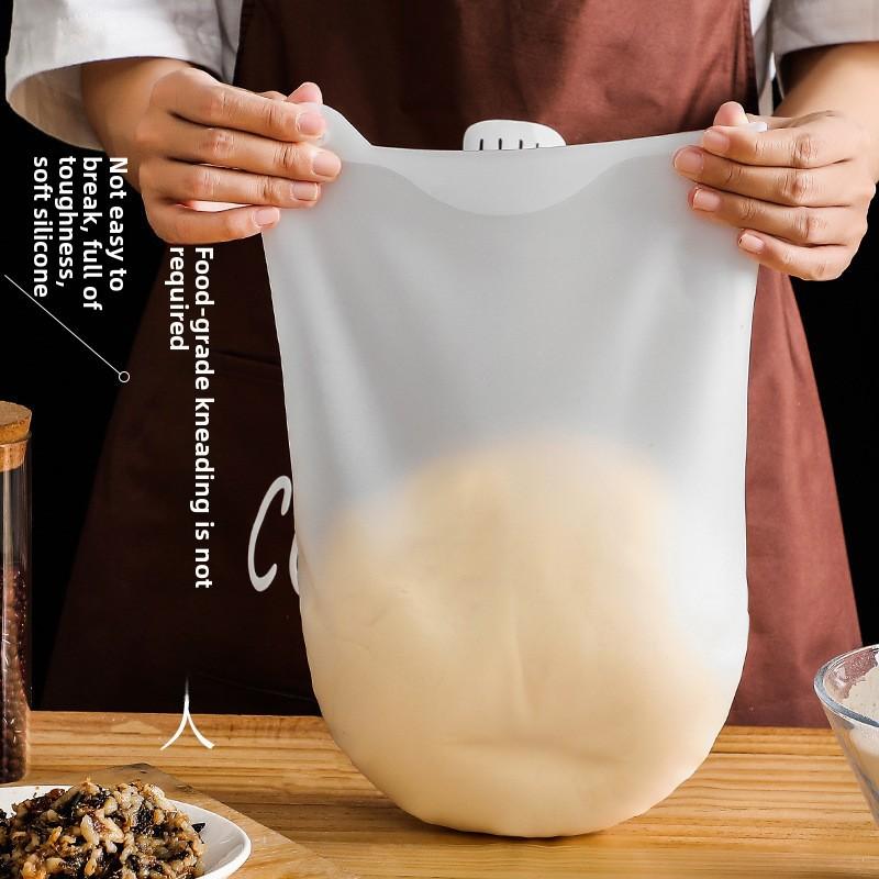 A2892 non-stick food grade silicone kneading bag and noodle leavened dough noodle bag baking bag and noodle bag(Small size straight)