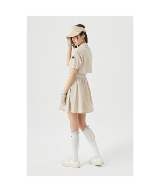Goldeunbeeo (W) Full-Zip Collar Dress G5Uam26221Bex