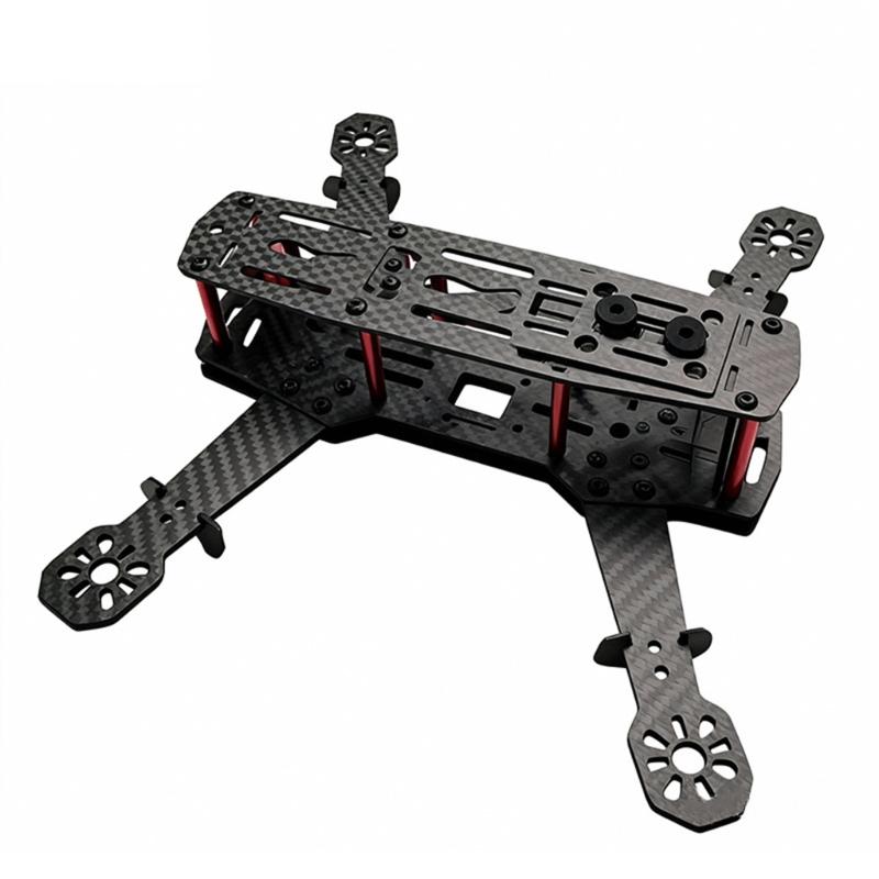 Carbon Fiber Drones Frame Rack For Easy Assembly High Strength Design QAV250 Drones Frame Stable Flight Performances