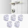 Stop Floor Door Stops Buffer No Drill Door Stopper Home Improvement Furniture Wall Safety Hardware Transparent Supplies Silicone