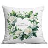 New Mother's Day Creative Wreath Letter Pillow Case Home Sofa Cushion Pillow Case
