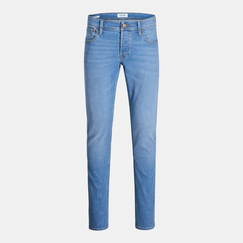 Jean à boutons blue stretch denim mike Homme JACK & JONES