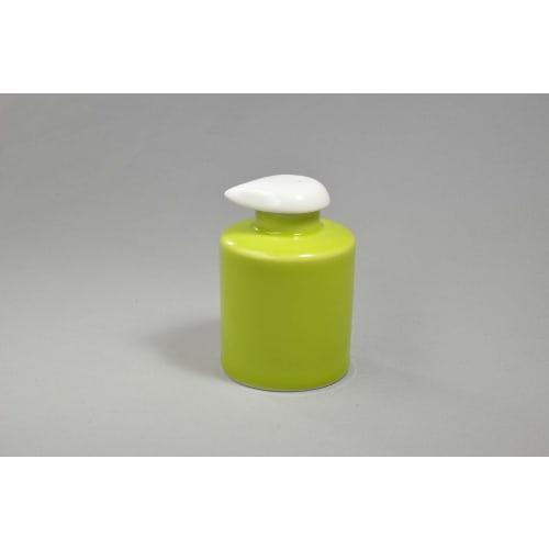 Toyo Ceramics Soy Sauce Dispenser, Yellow-Green, 150cc, Stops Accurately