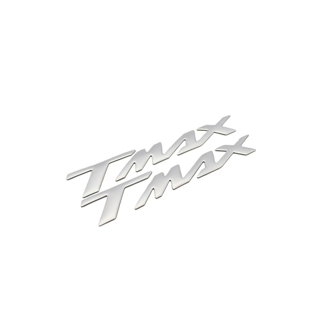 Naklejka z Logo Motocykla Naklejka na Bak Nadwozie Emblemat 3D Kompatybilna z TMAX500 TMAX530 T-MAX 500 530 (Kolor: niebieski)