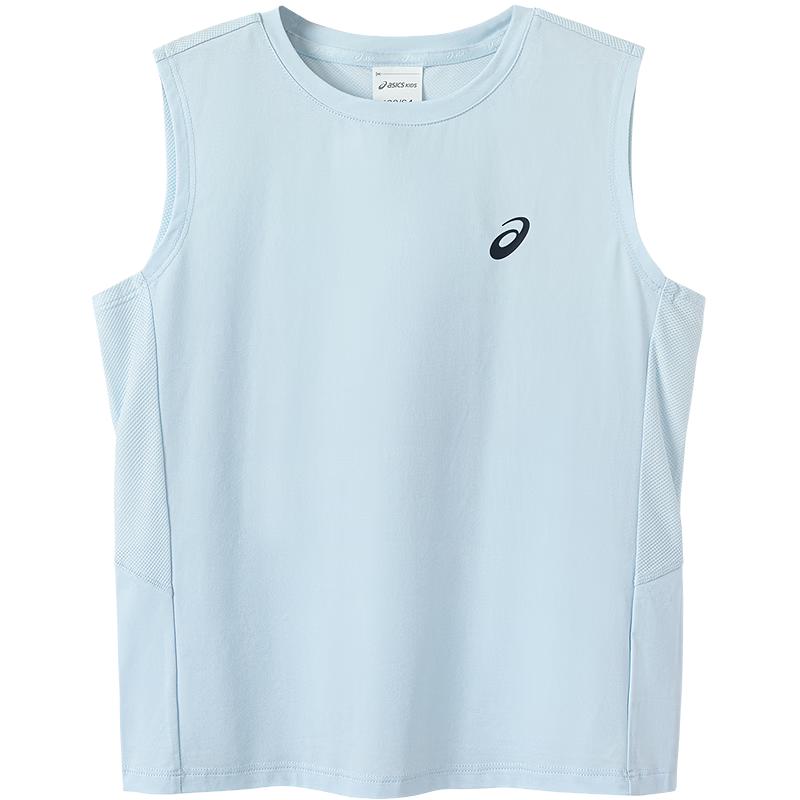 Asics Kids' 2026 Summer "SUPER T" Moisture-Wicking Sleeveless Sport T-Shirt