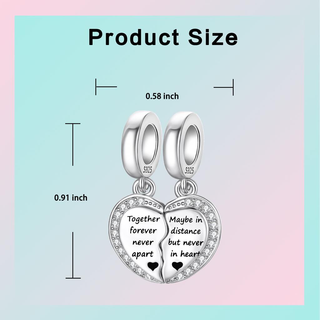 Copper Pink Zircon Mom Wife Tulip Bow Beads Pendants Charms Fit Original Bracelets Diy Birthday Jewelry Gift