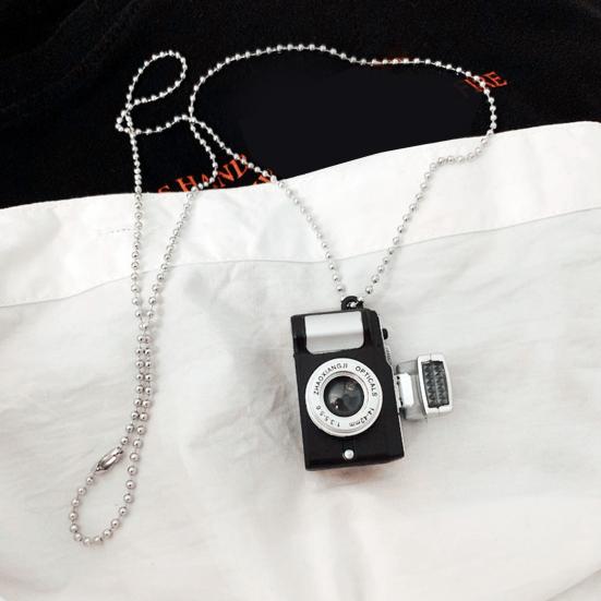 Necklace Chain Personality Sweet And Cool Birthday Gift Hip Hop Style Fashion Camera Pendant Necklace Jewelry Accessory