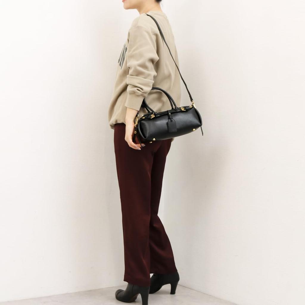 Double Belt Shoulder Bag