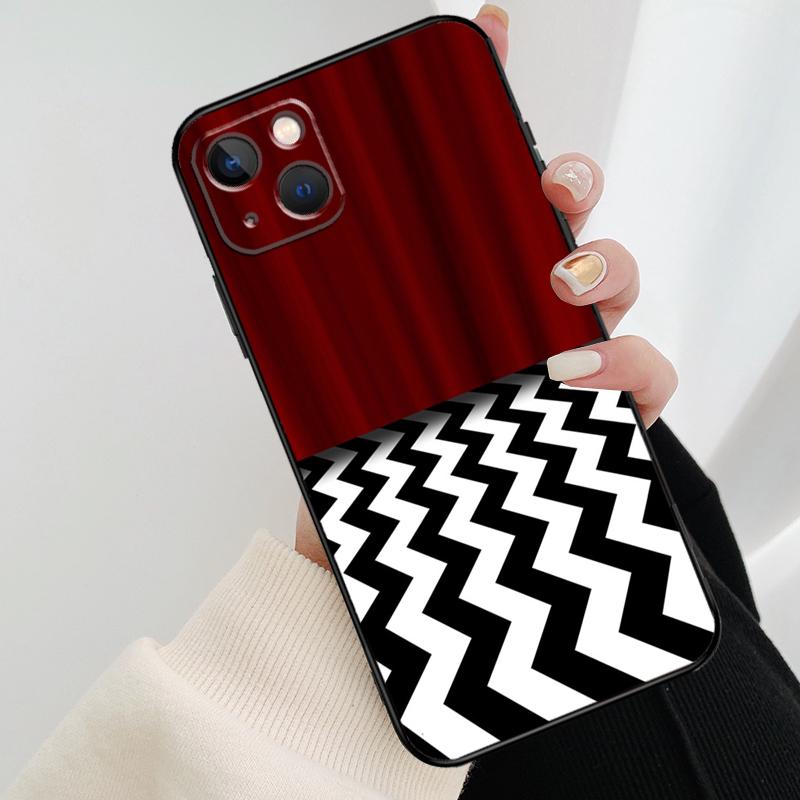 Twin Peaks Fire Walk With Me Phone Case For iPhone 14 Pro Max 16 15 11 12 13 Pro Max mini XR 15 16 Plus 16e Cover Coque
