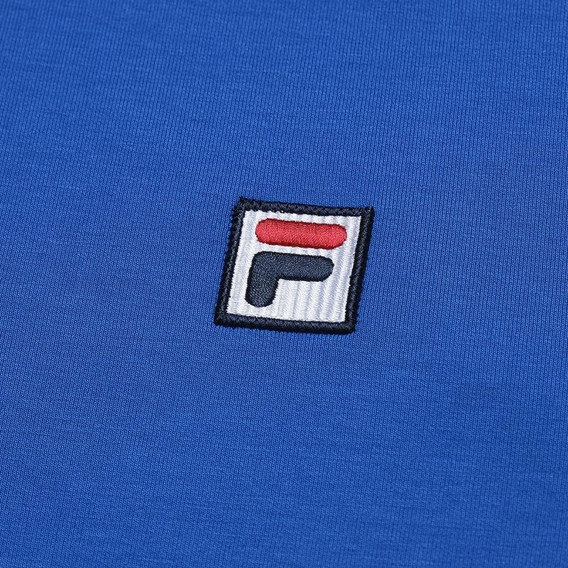 Fila Tennis Fashion Minimalist Sports Casual Tennis Style Versatile Comfortable Loose Half-Zip Knitted Pullover Sweatshirt A11W543223FRB