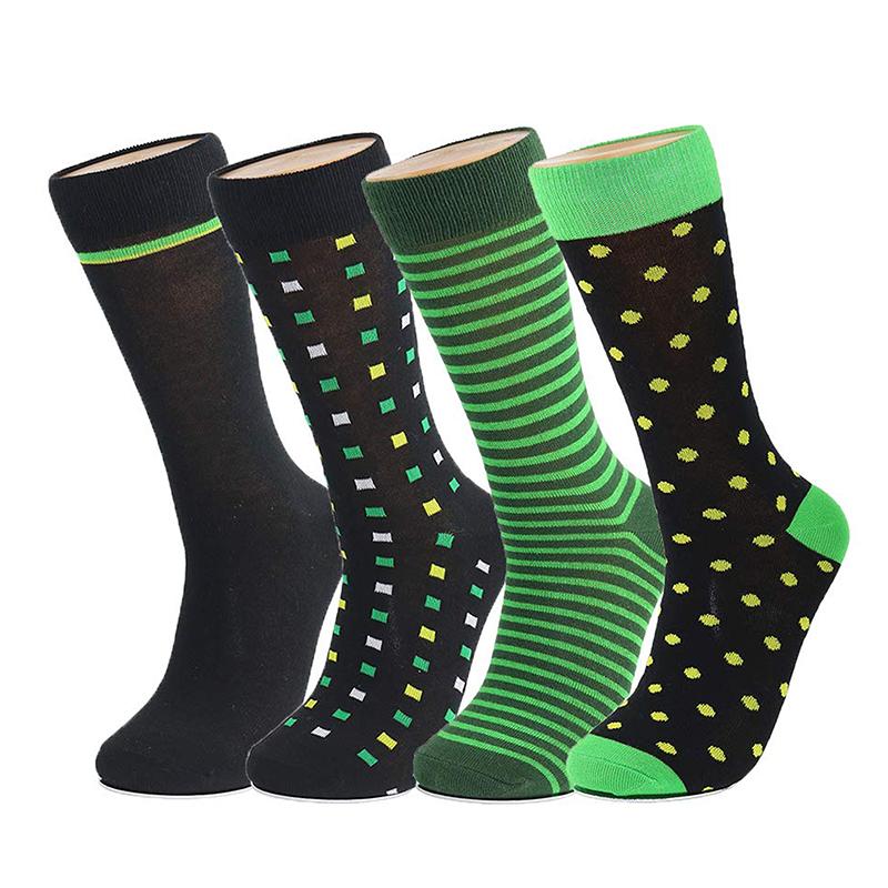 10 Pairs Men's Socks Cotton Business New Fashion Funny Sock With Print Animals Cartoon Middle Sock Male Casual Dresses Clothing