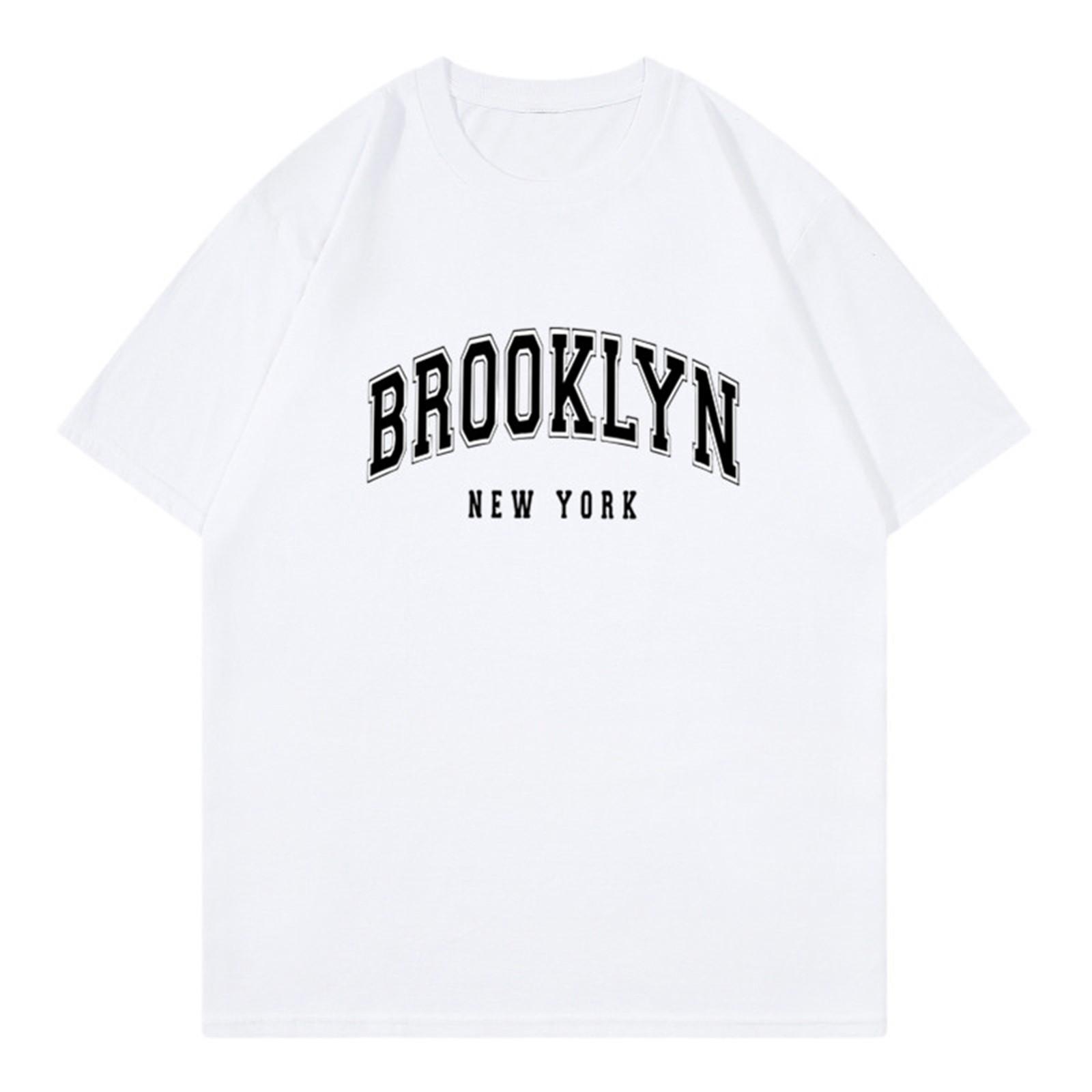 

Футболка унисекс, повседневный свободный топ, удобная футболка с круглым вырезом XL белый