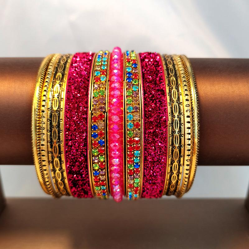 Exotic Indian Belly Dance Bangle Bracelet - Jewelry for Performers