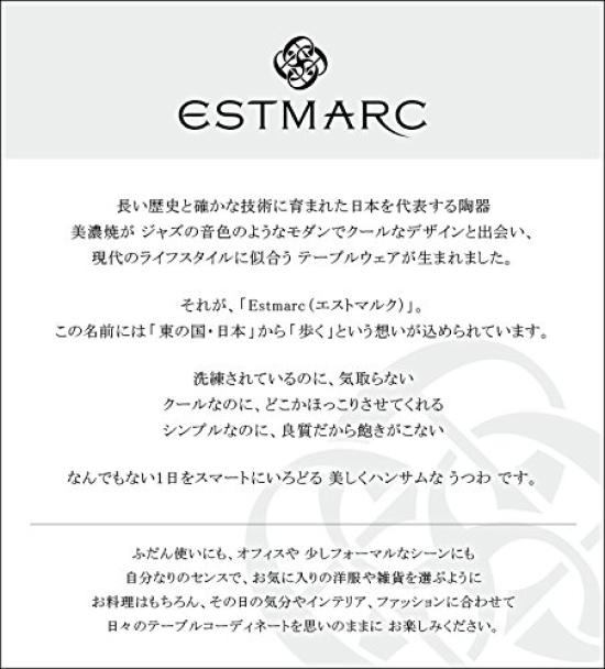 EAST table Mug Wide Mug 330cc Brown Estmarc Made in Japan Mug Modern Microwave Safe Dishwasher ti-00501