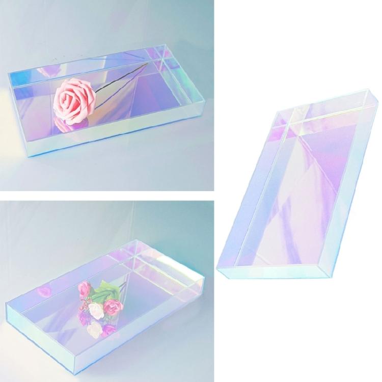 Elegancki Stojak Efektywna Kolorowa Taca do Organizacji Niezbędnych Rzeczy w Garderobie lub do Prezentacji Deserów