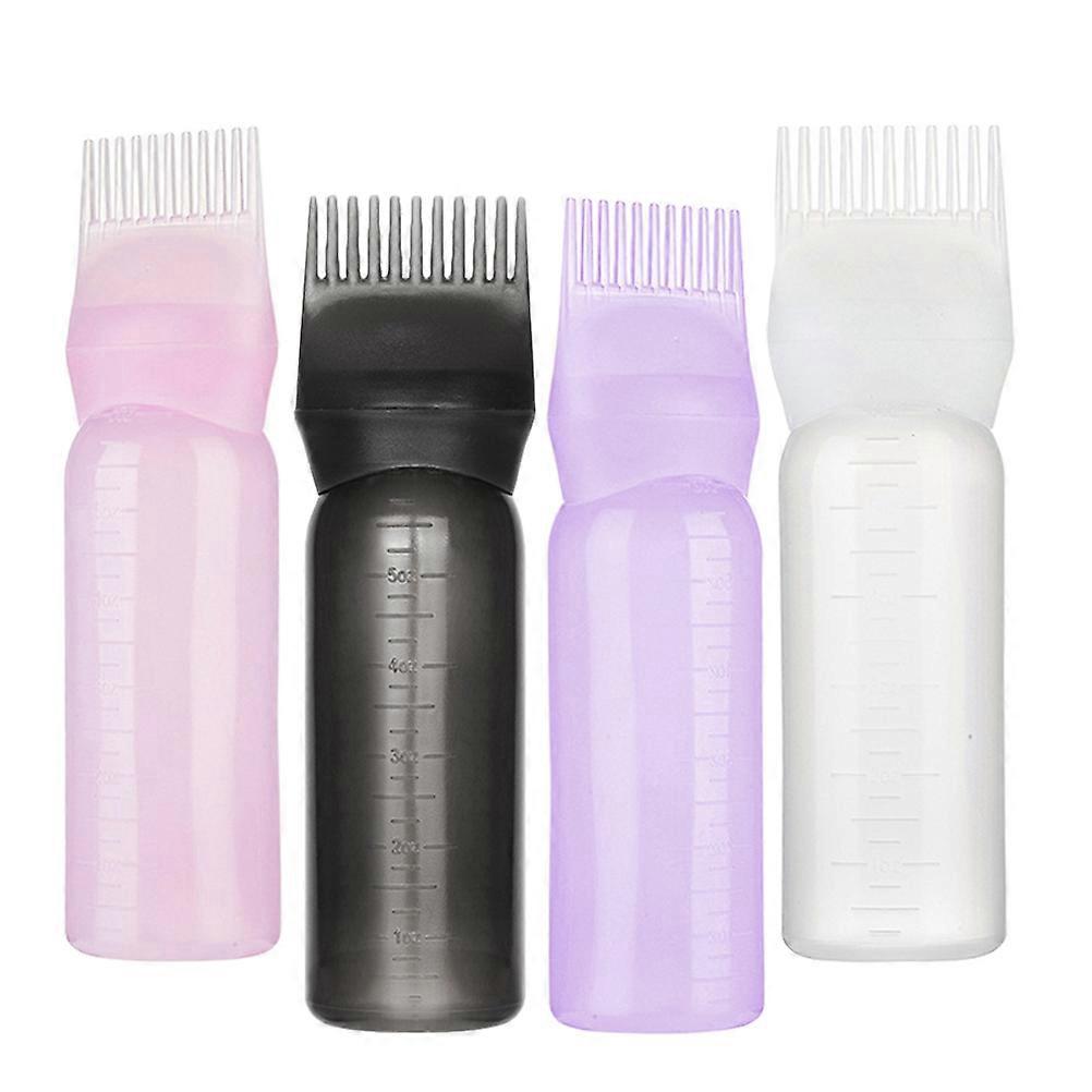 Hair Dyeing Bottles with Comb Applicator Useful for Hair Dye 12Pcs