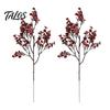Indoor Faux Flowers for Living Room Realistic Artificial Autumn Home Decoration, Silk Floral Elegant Sprays Dining Branches Halloween Table
