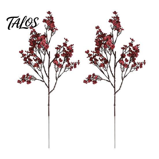 Indoor Faux Flowers for Living Room Realistic Artificial Autumn Home Decoration, Silk Floral Elegant Sprays Dining Branches Halloween Table