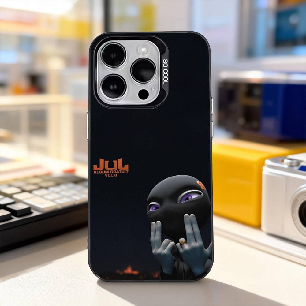 

J-Jul DP a vie Album Phone Case For iPhone 17,16,15,14,13,12,11,Pro,XS,Max,Plus,Mini,SE4,E IMD Matte Black iPhone12PRO