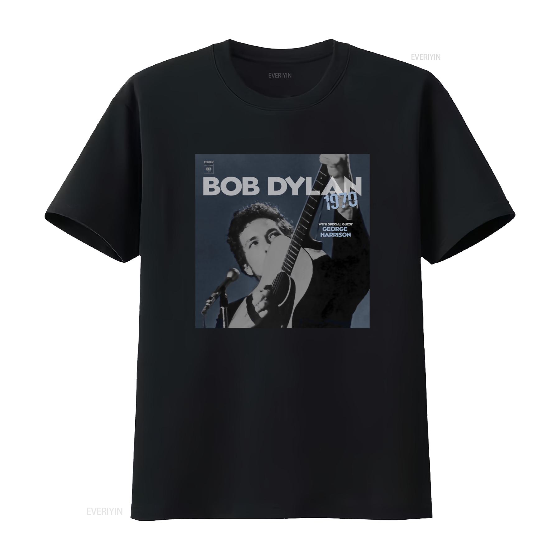

Bob Dylan Vintage 90s Retro Legend Singer T Shirt Robert Allen Zimmerman with George Harrison Special Guest Design vintage 4XL